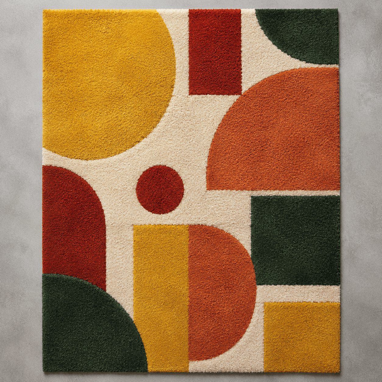 Plush Area Rug 120×160