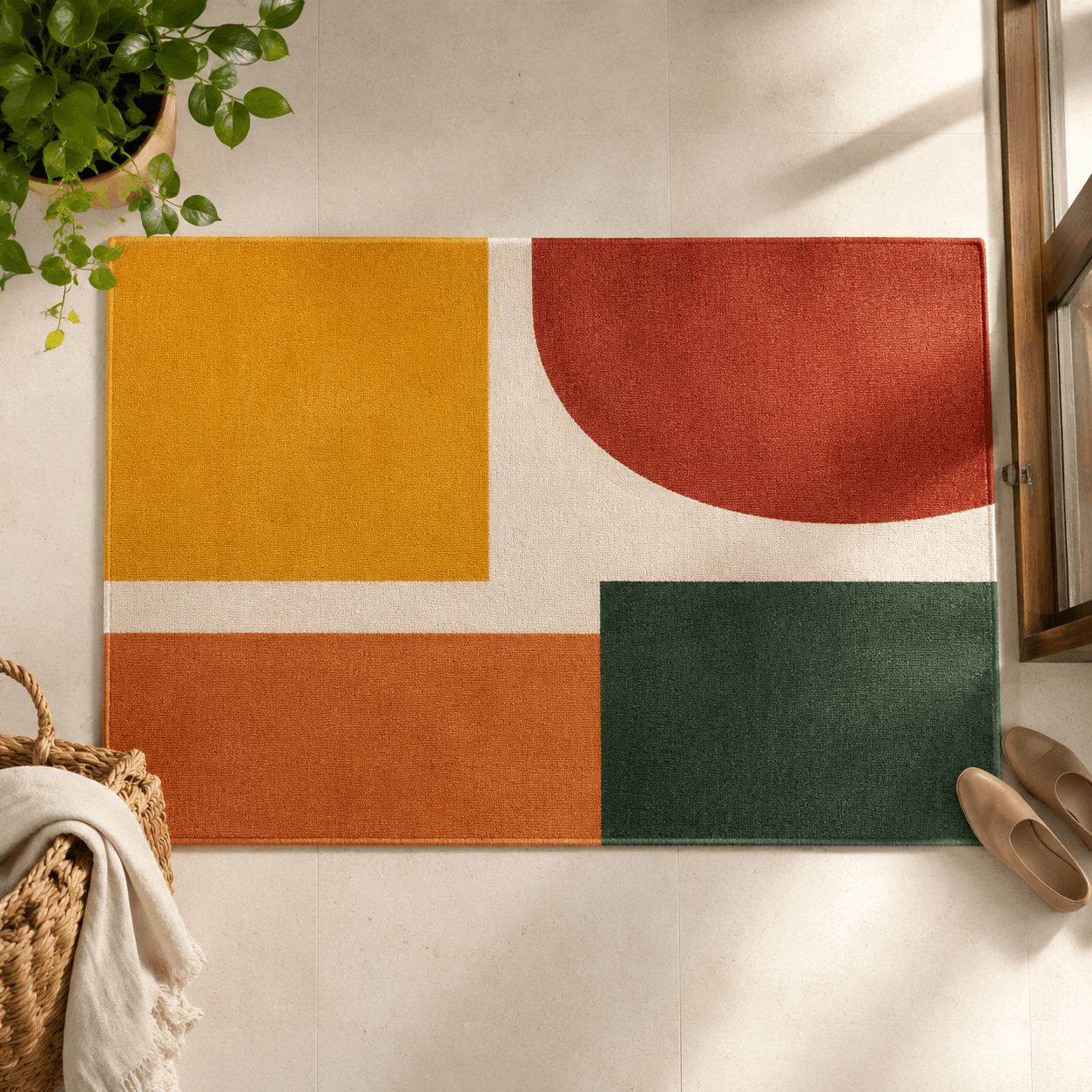 Washable Entryway Rug